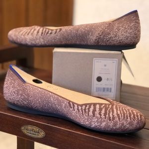 Rothy’s Desert Metallic flat, 8.5